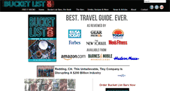 Desktop Screenshot of bucketlistbars.com